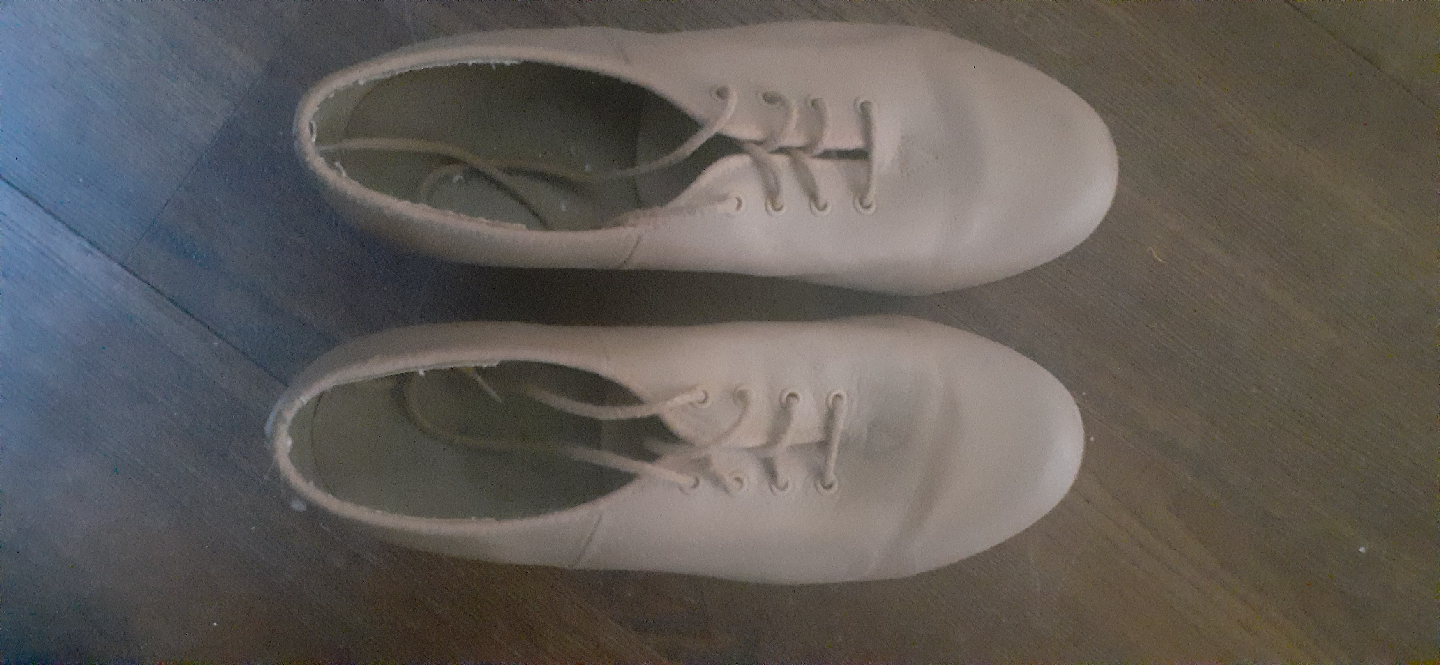 Tempo Tap Tan Leather Tap Shoes, Size 8 - photo 2