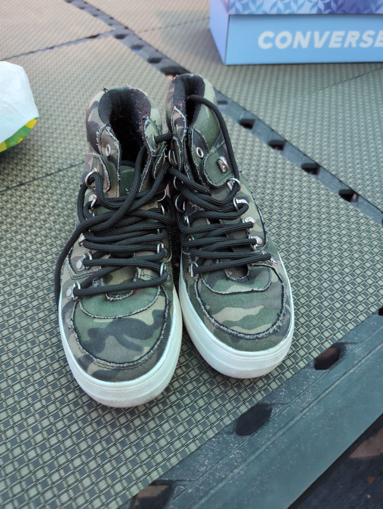 SODA Camo High-Top Sneakers