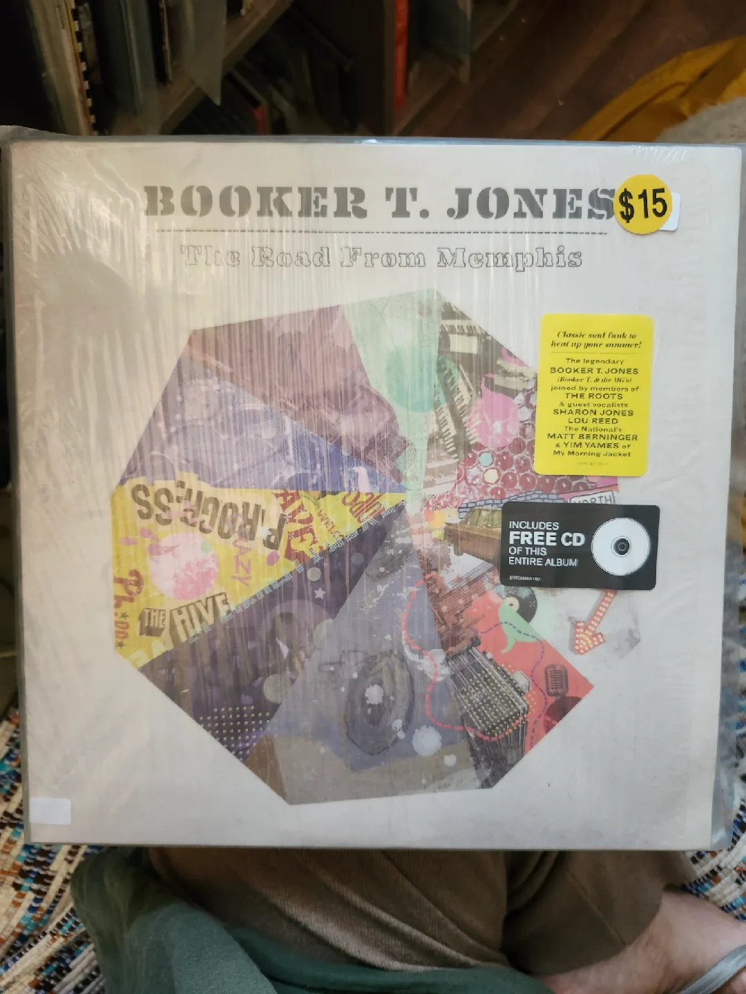 Booker T. Jones - The Road From Memphis Vinyl + CD thumbnail