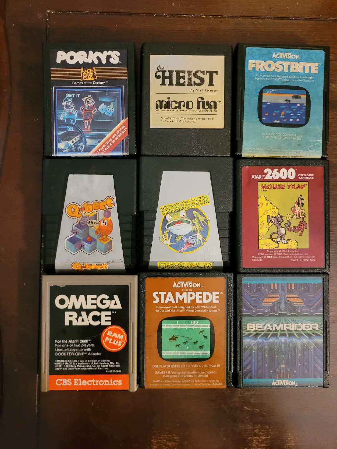 Atari2600 and Coleco Vision games image indicator(3)