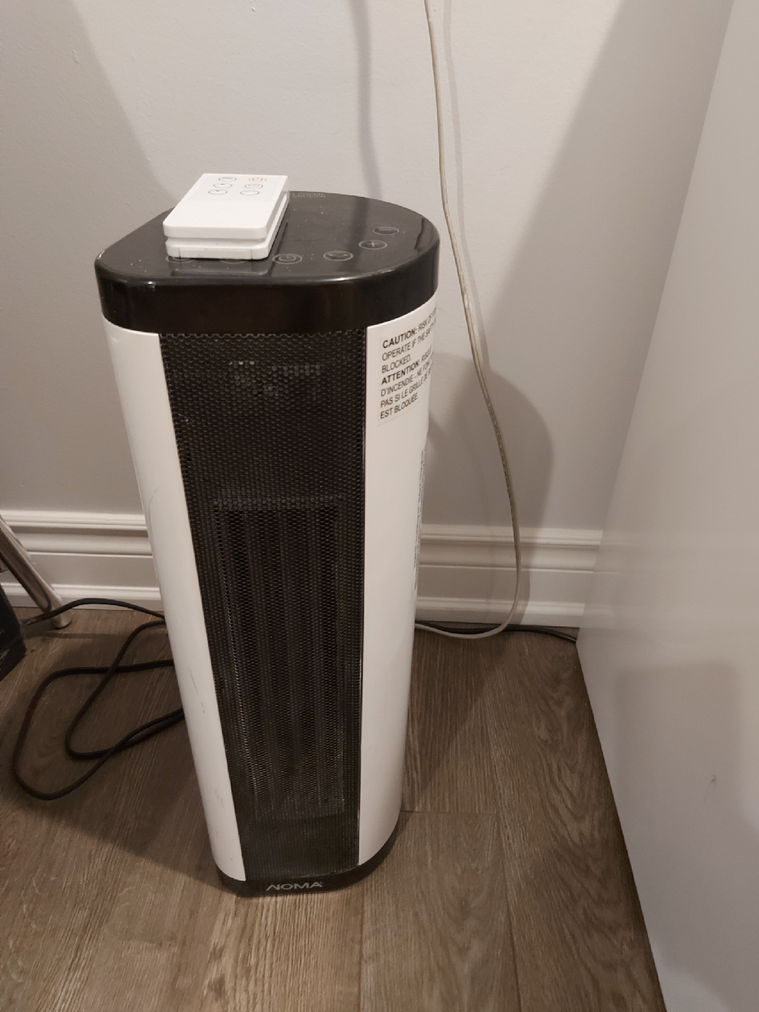 Noma Tower Heater with Remote