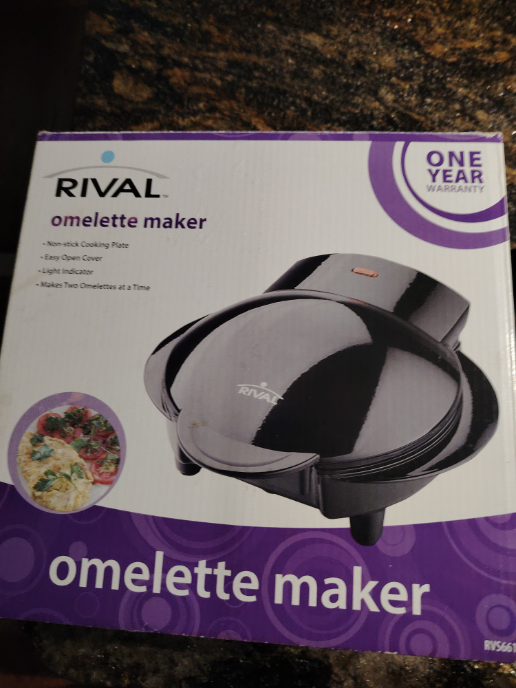 Rival Omelette Maker - Makes Two at Once!