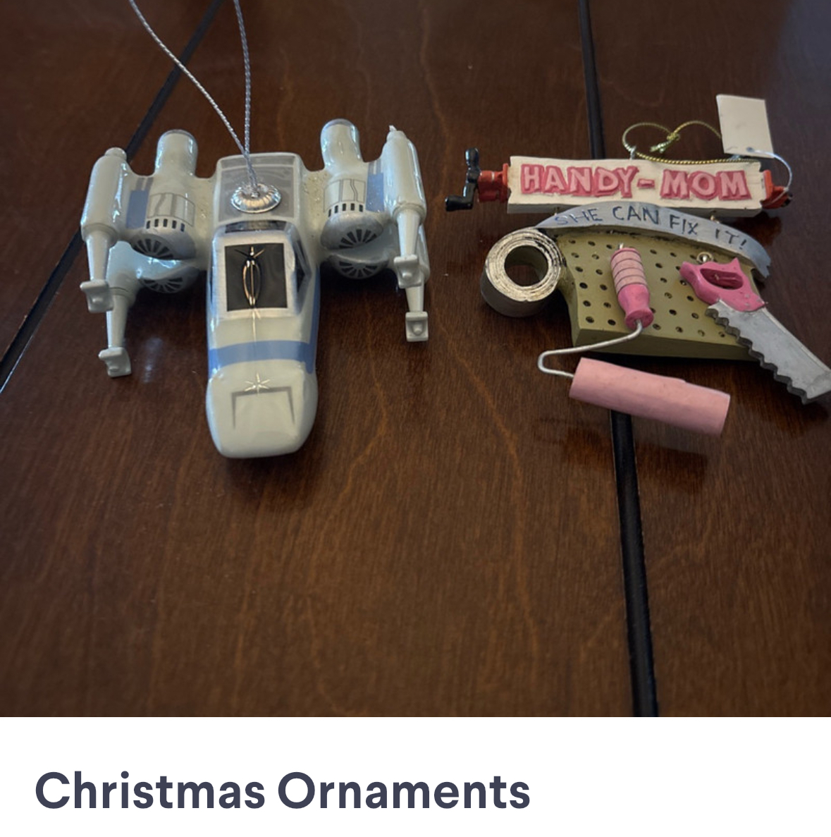Christmas Ornaments (Set of 2)