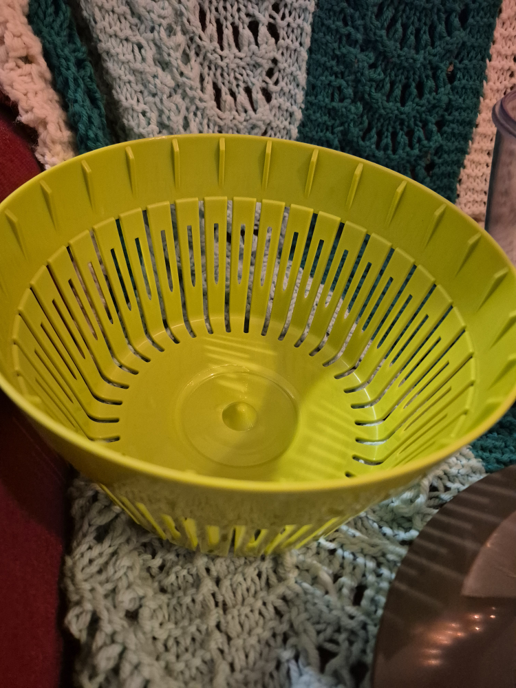 Salad Spinner - lime green and Grey - photo 4