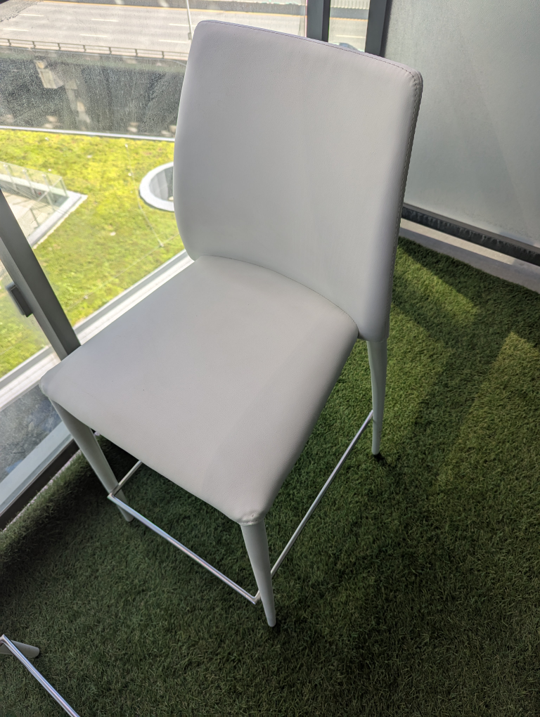 White Bar Stools - Set of 2 - photo 3