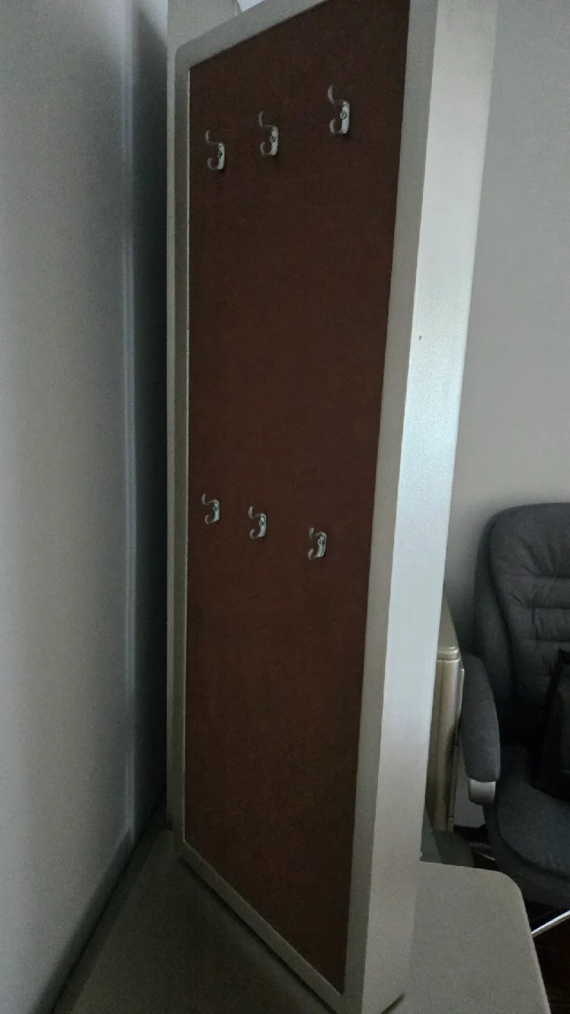 Silver Vanity Set with Mirror & Stool image indicator(4)