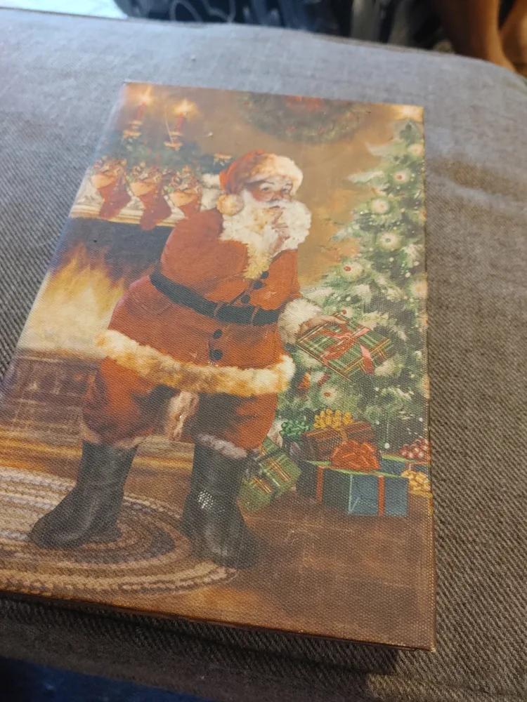 Santa Christmas Book Box thumbnail