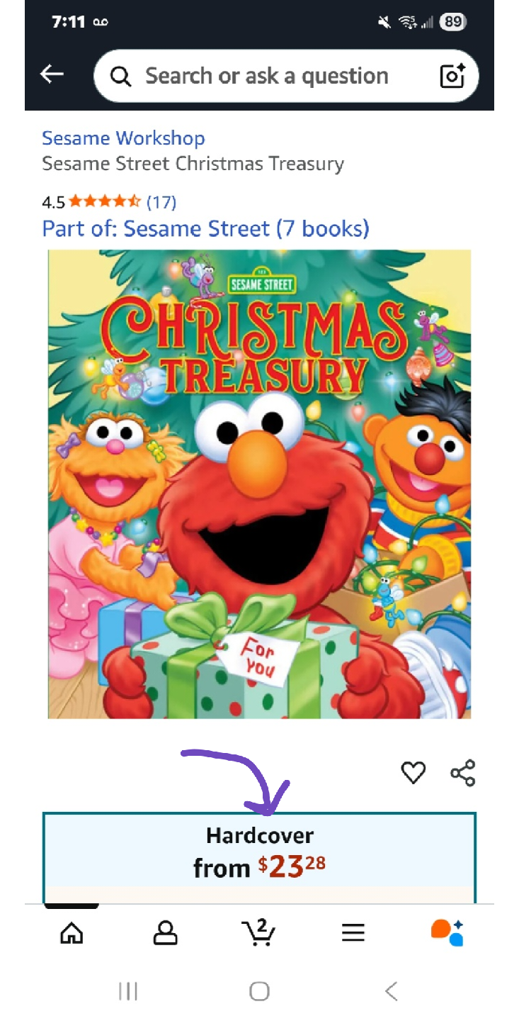 🎄Sesame Street Christmas Book - photo 5