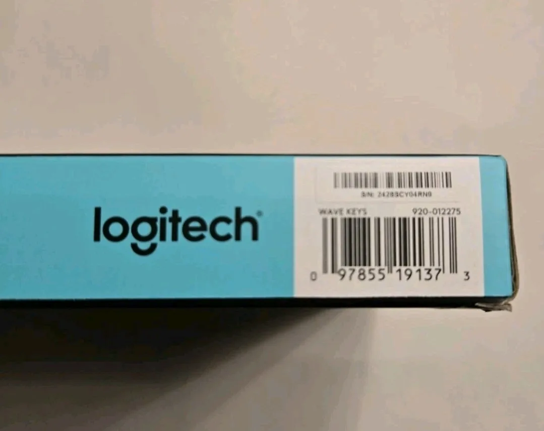 Logitech Wave Keys Wireless Ergonomic Keyboard - NEW open box! image indicator(4)