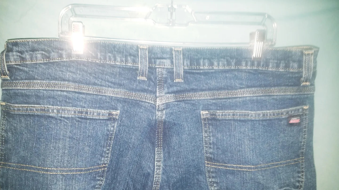 Dickies Blue Denim Carpenter Jeans Mens Size 40 x 30 image indicator(6)