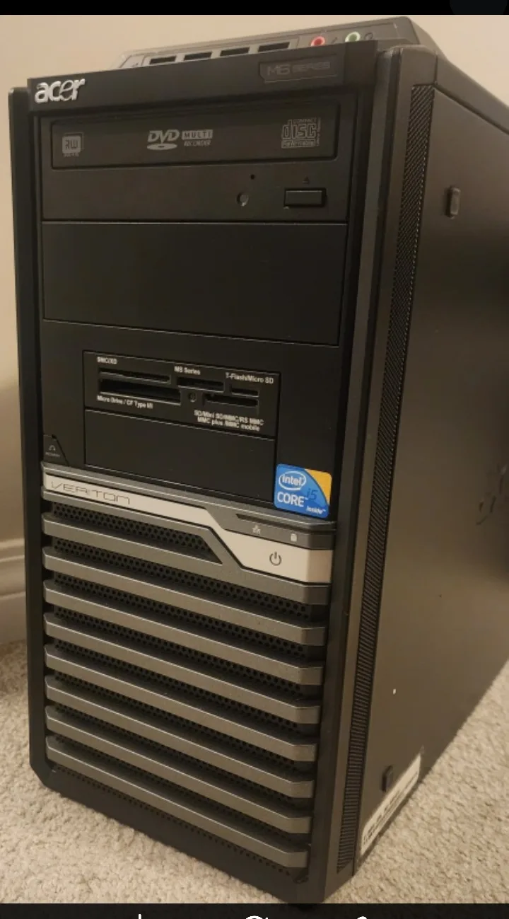 Acer Veriton M6 Series Desktop PC thumbnail