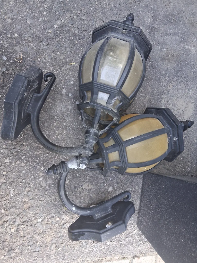 Outdoor Wall Mount Lanterns - Set of 2 image indicator(3)