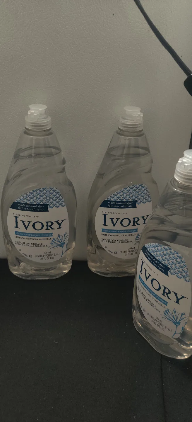 Ivory Classic Scent Dish Soap, 709 mLx3 thumbnail