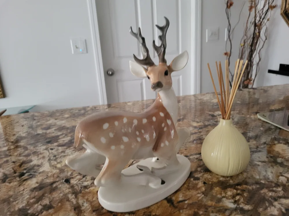 Deer Figurine with Reed Diffuser thumbnail