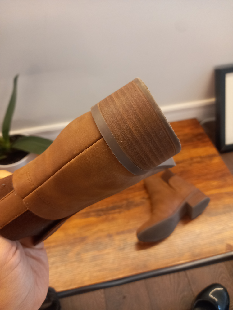 Call It Spring Brown Ankle Boots - Size 5 - photo 2