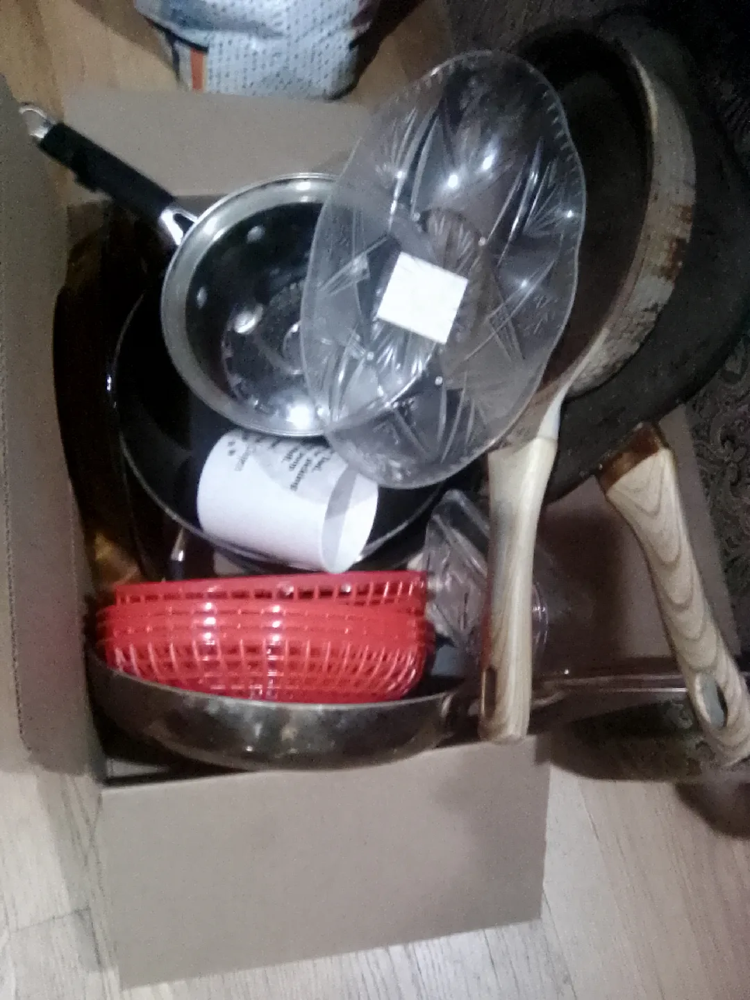 Big Box of Used Pots and Pans thumbnail
