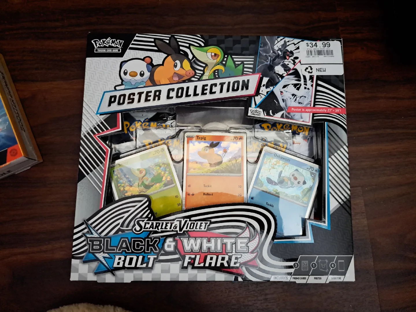 Pokemon Black Bolt and White Flare poster collection thumbnail