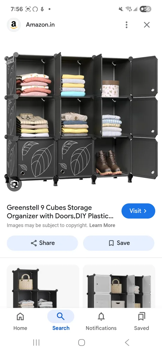 Greenstell 9 Cubes Storage Organizer thumbnail