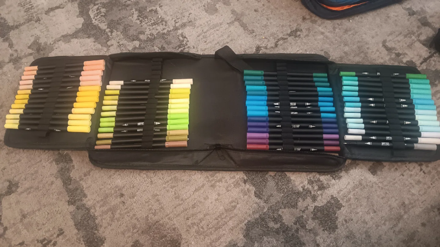 Artist's Loft Dual Tip Markers - Full Set thumbnail