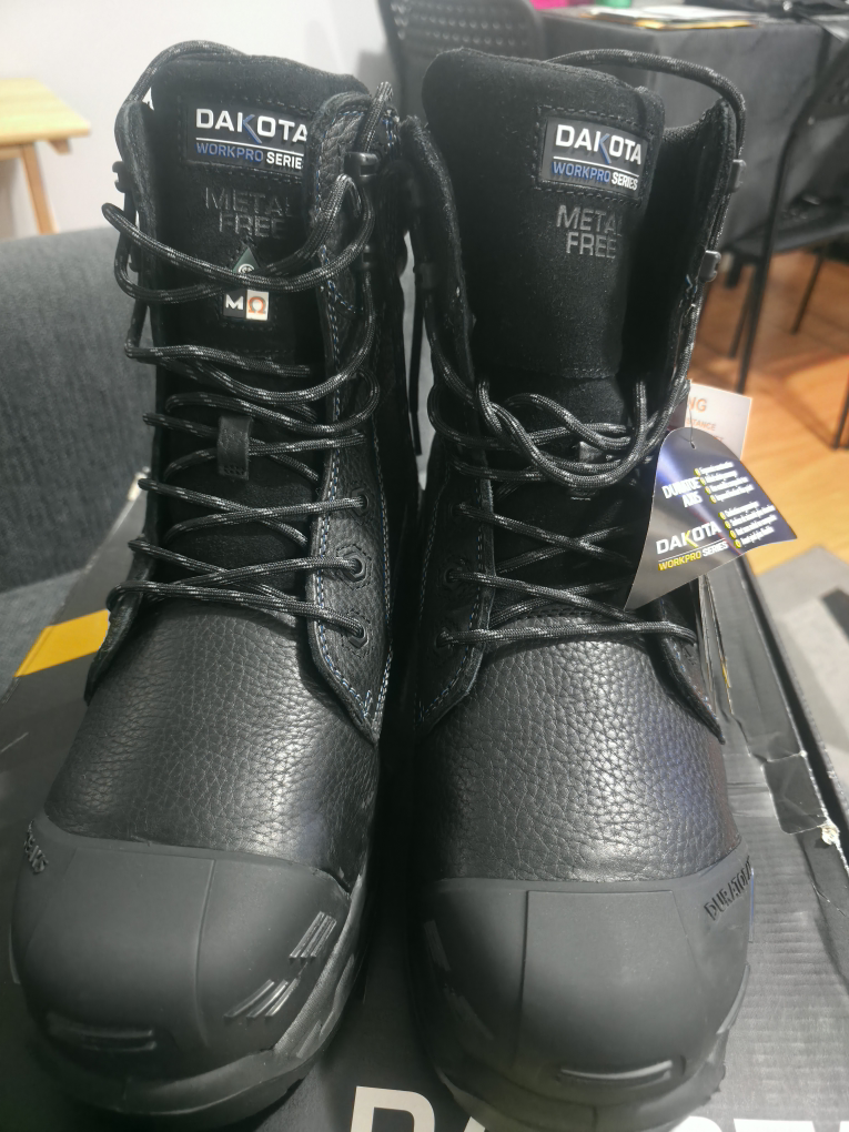 Dakota Workpro Series Black Boots - Size 12 - photo 4