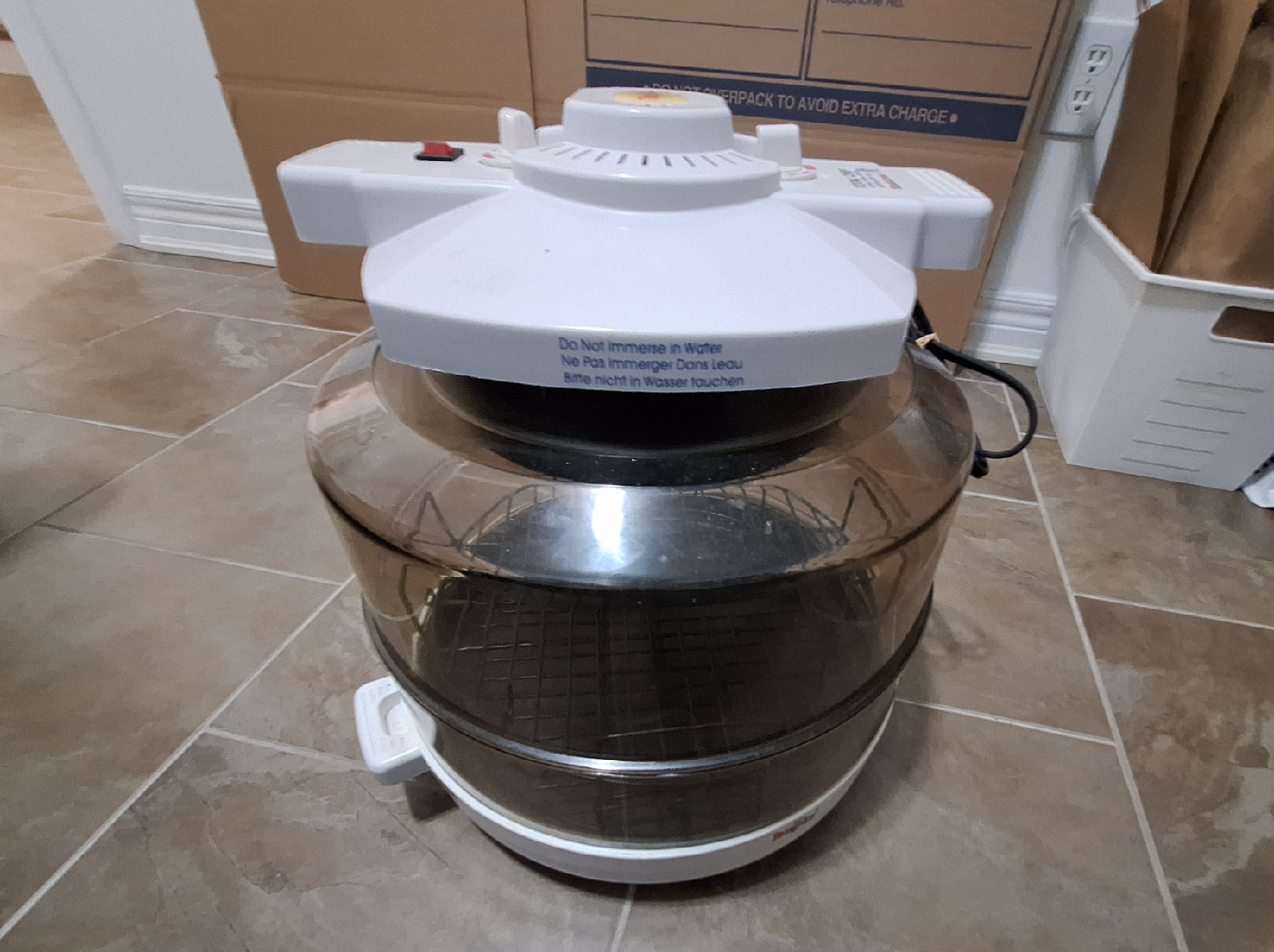 Total Chef Halogen Oven / turbo air fryer and broiler - photo 3