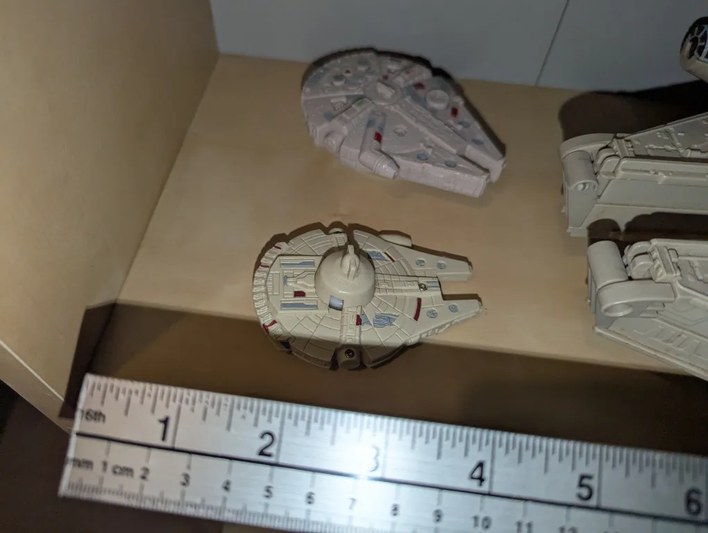 Vintage Star Wars Millennium Falcon Toys image indicator(3)
