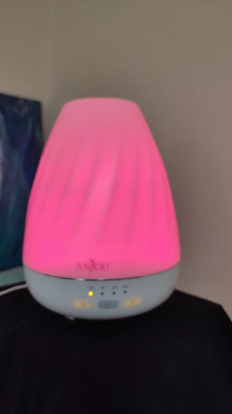 Anjou Aroma Diffuser and box of aromatherapy oils image indicator(5)