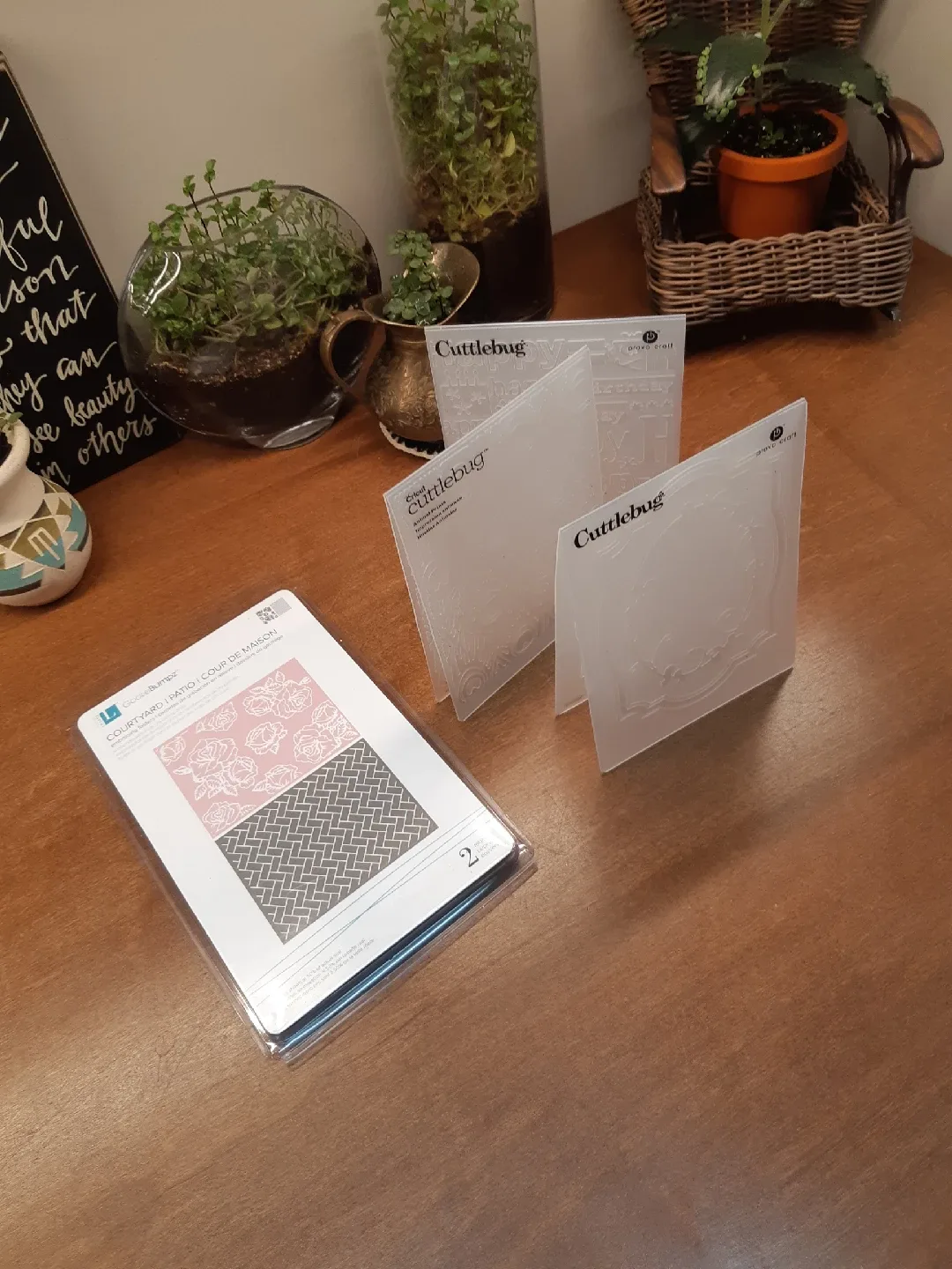 Set of 5 embossing folders thumbnail
