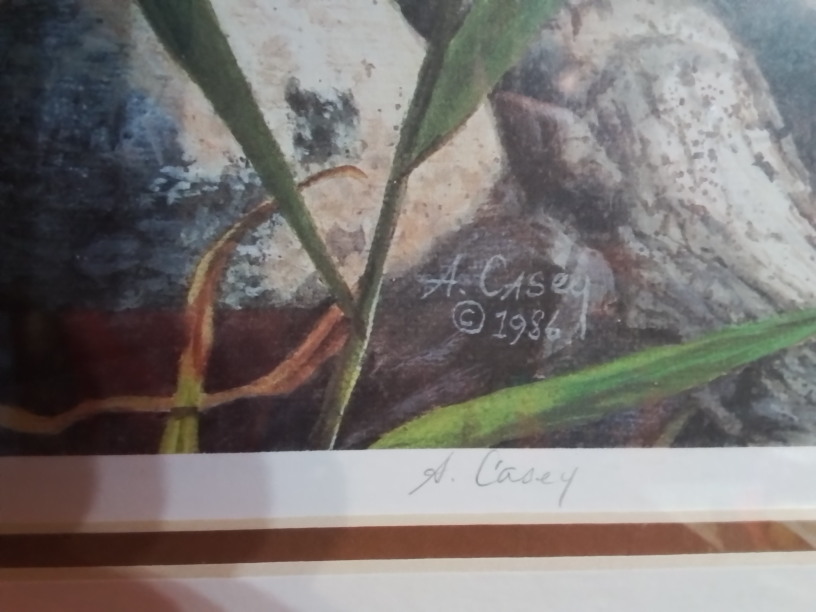 A. Casey Chipmunk Print, Signed & Numbered - photo 4