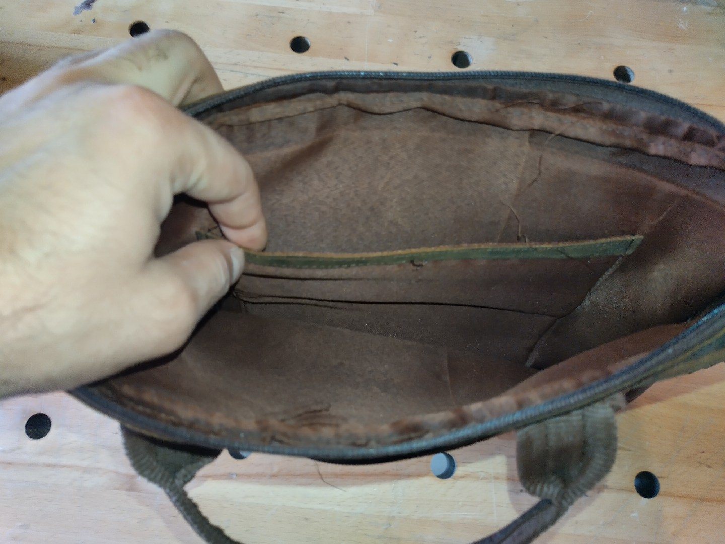 Leather Warehouse Brown Leather Messenger Bag - photo 4