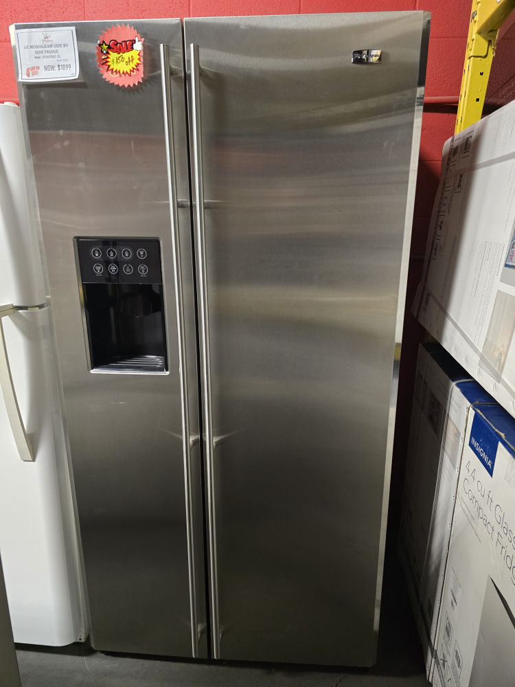 GE Monogram Side by Side Refrigerator