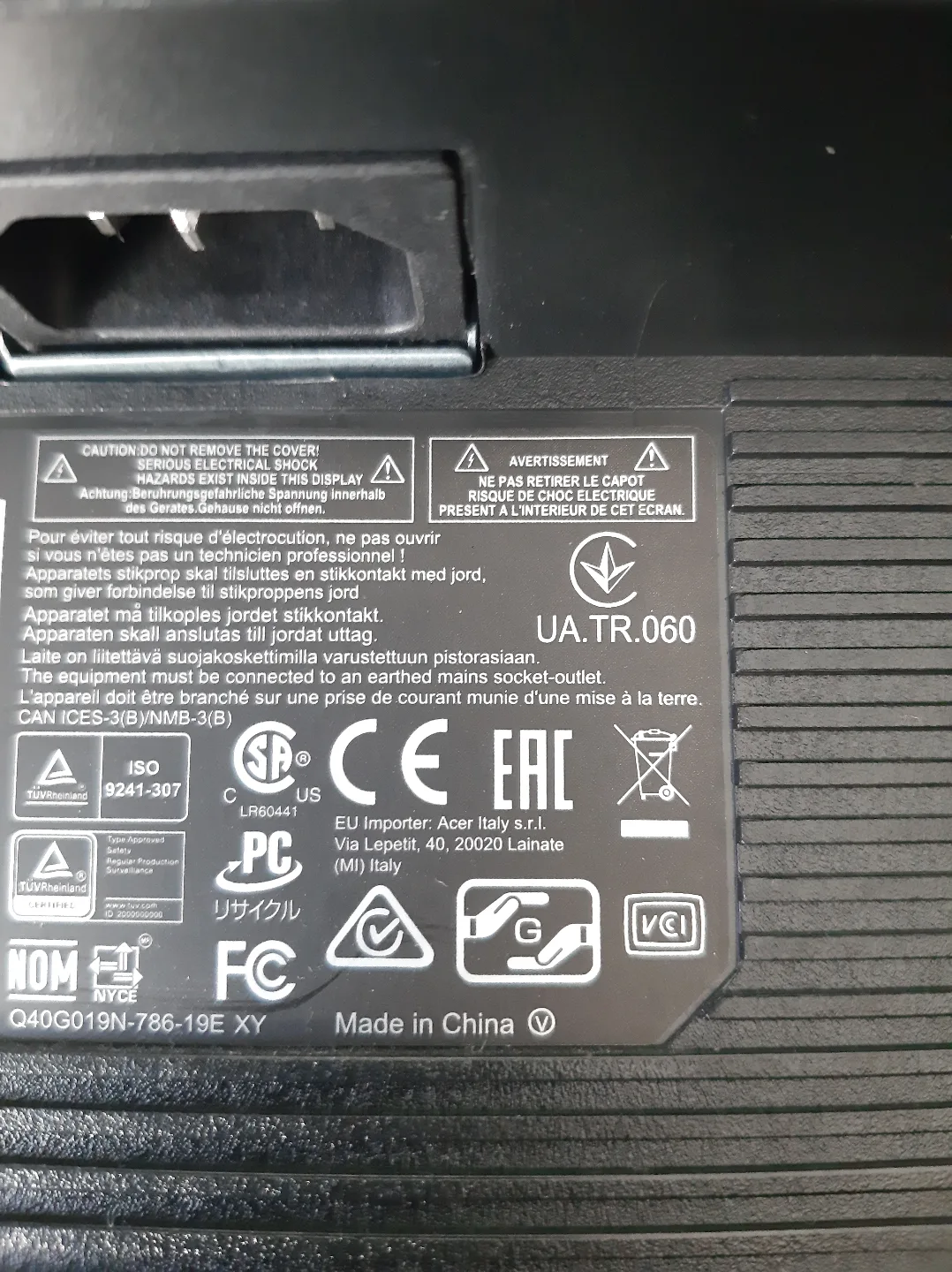 Acer K242HL 24-inch Monitor image indicator(5)