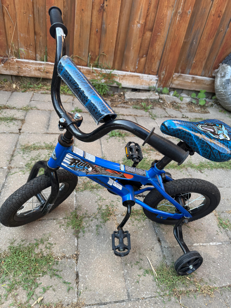 Blue Kids' Bike - Claws Out - photo 5