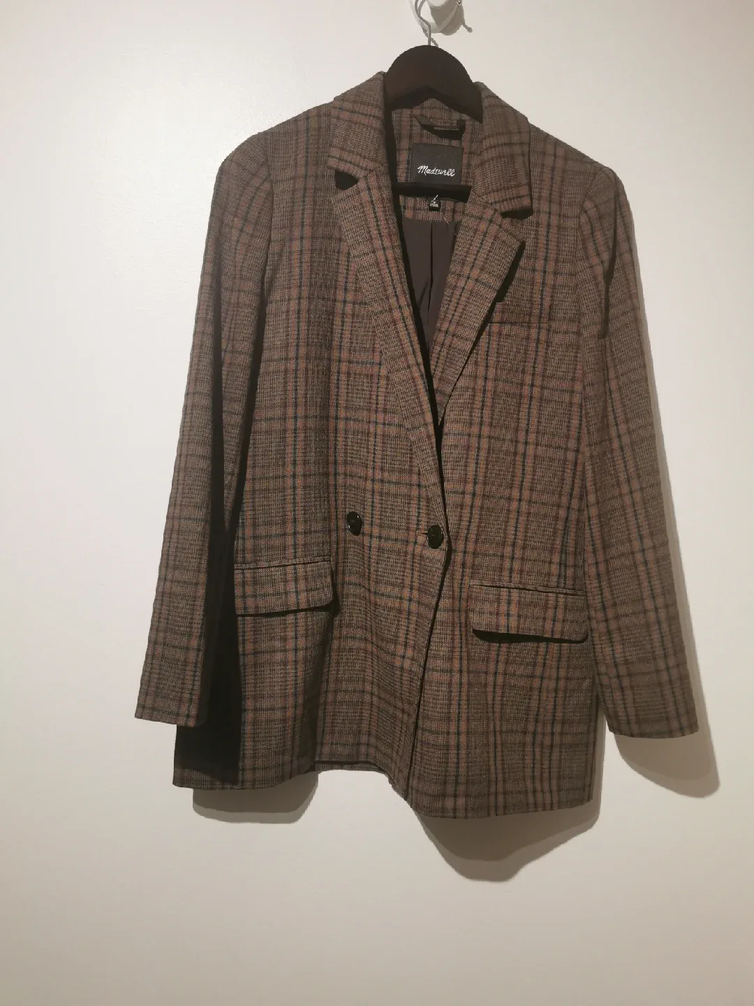 Madewell Caldwell Blazer - Hedden Plaid, Size m image indicator(2)