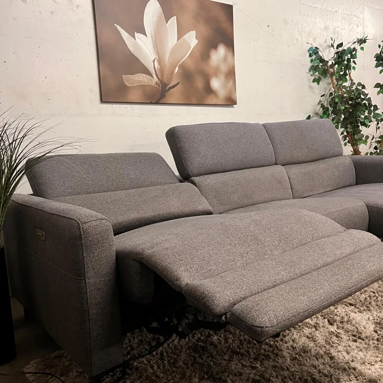 Kendra Power Reclining Sectional. L shaped sofa couch image indicator(5)