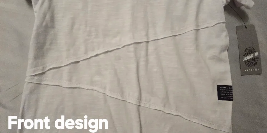 NEW! Boys Urban Street T-Shirt in White! - Size 7 / 8 image indicator(5)