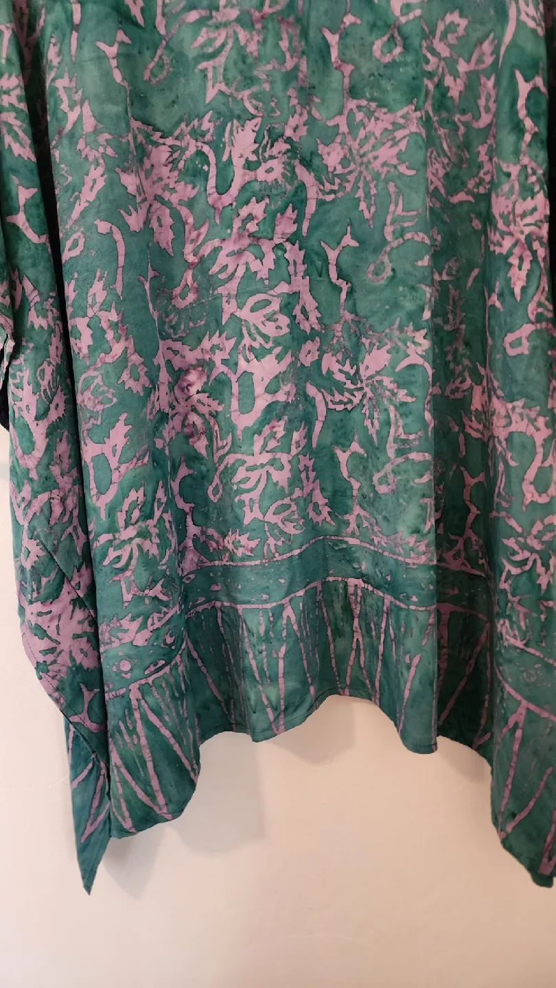 Handmade Tie Dye Cotton Blouse image indicator(9)