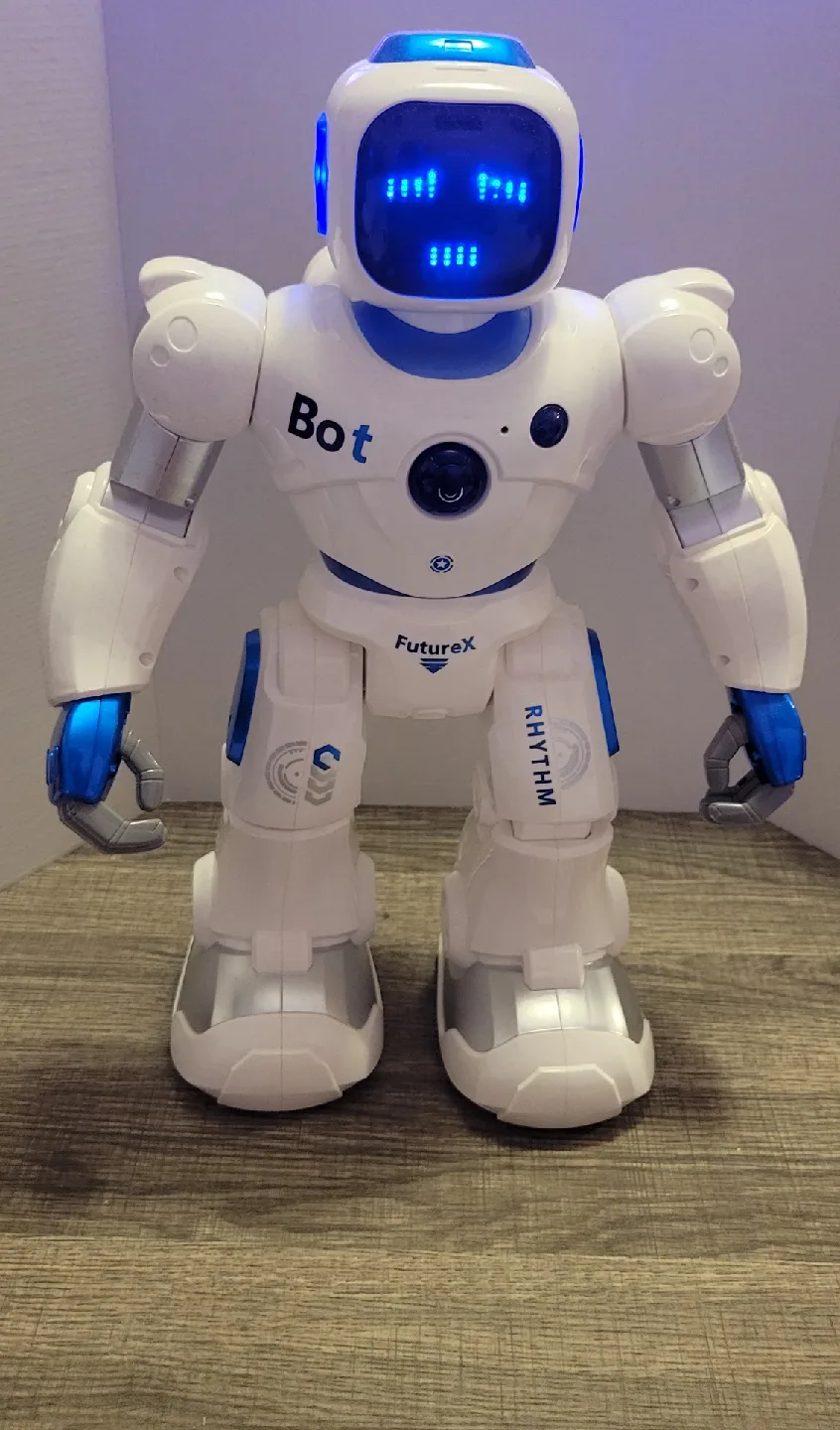FutureX Rhythm Bot Robot - White & Blue image indicator(6)