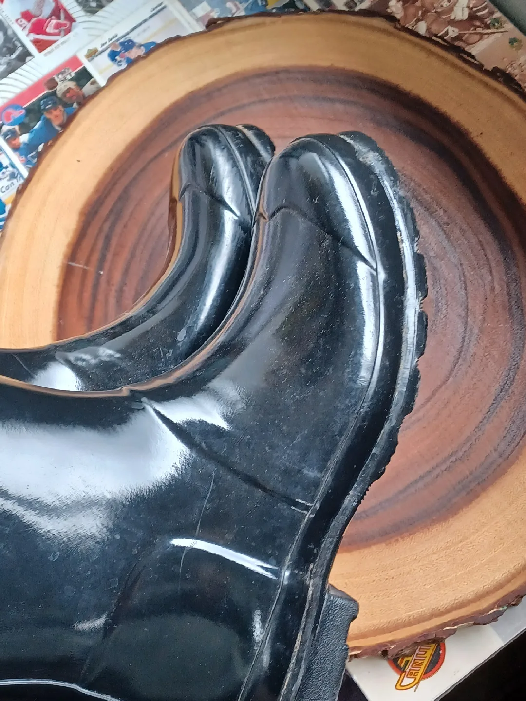 Hunter Black Rain Boots image indicator(4)