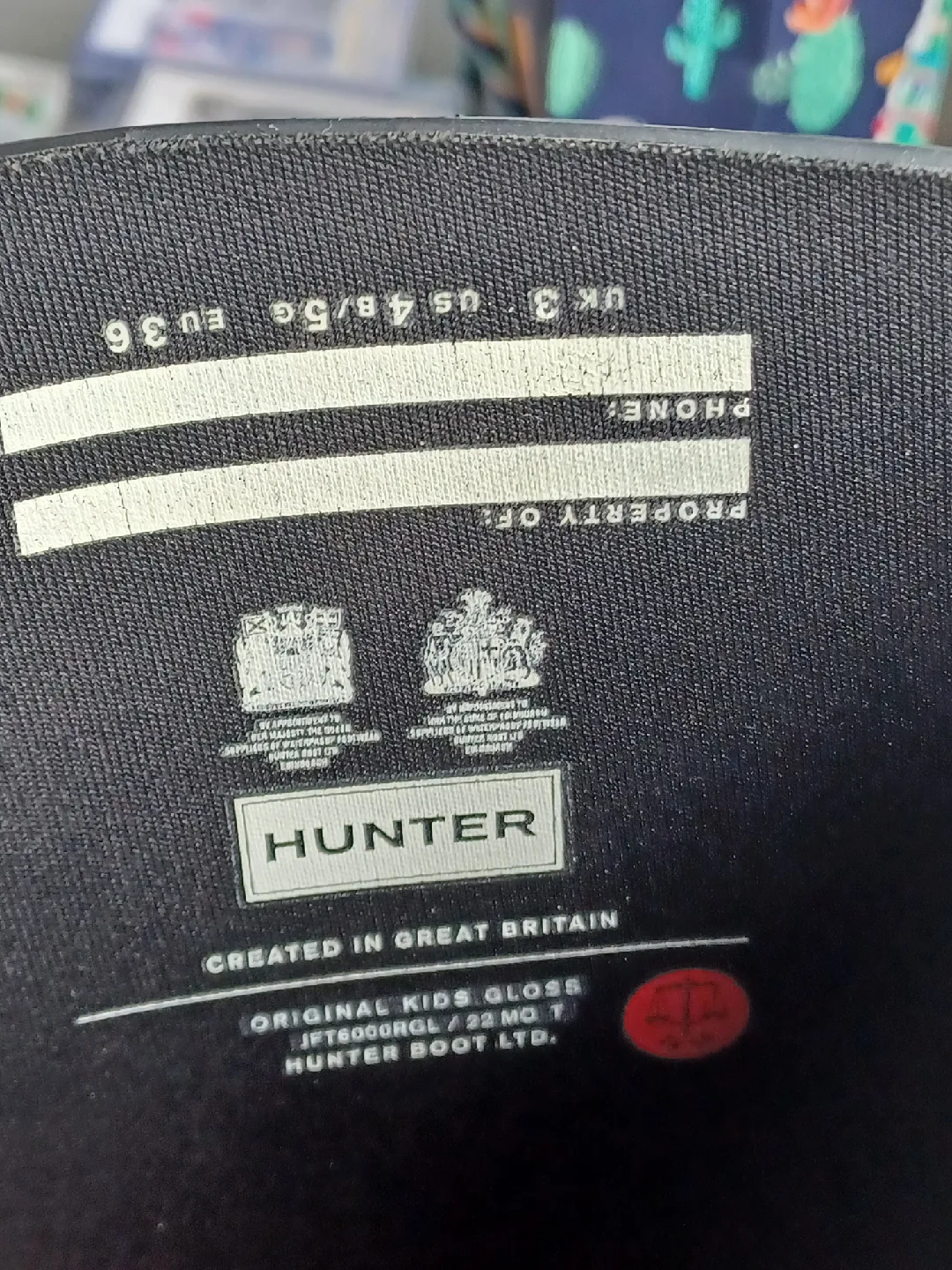 Hunter Black Rain Boots image indicator(7)