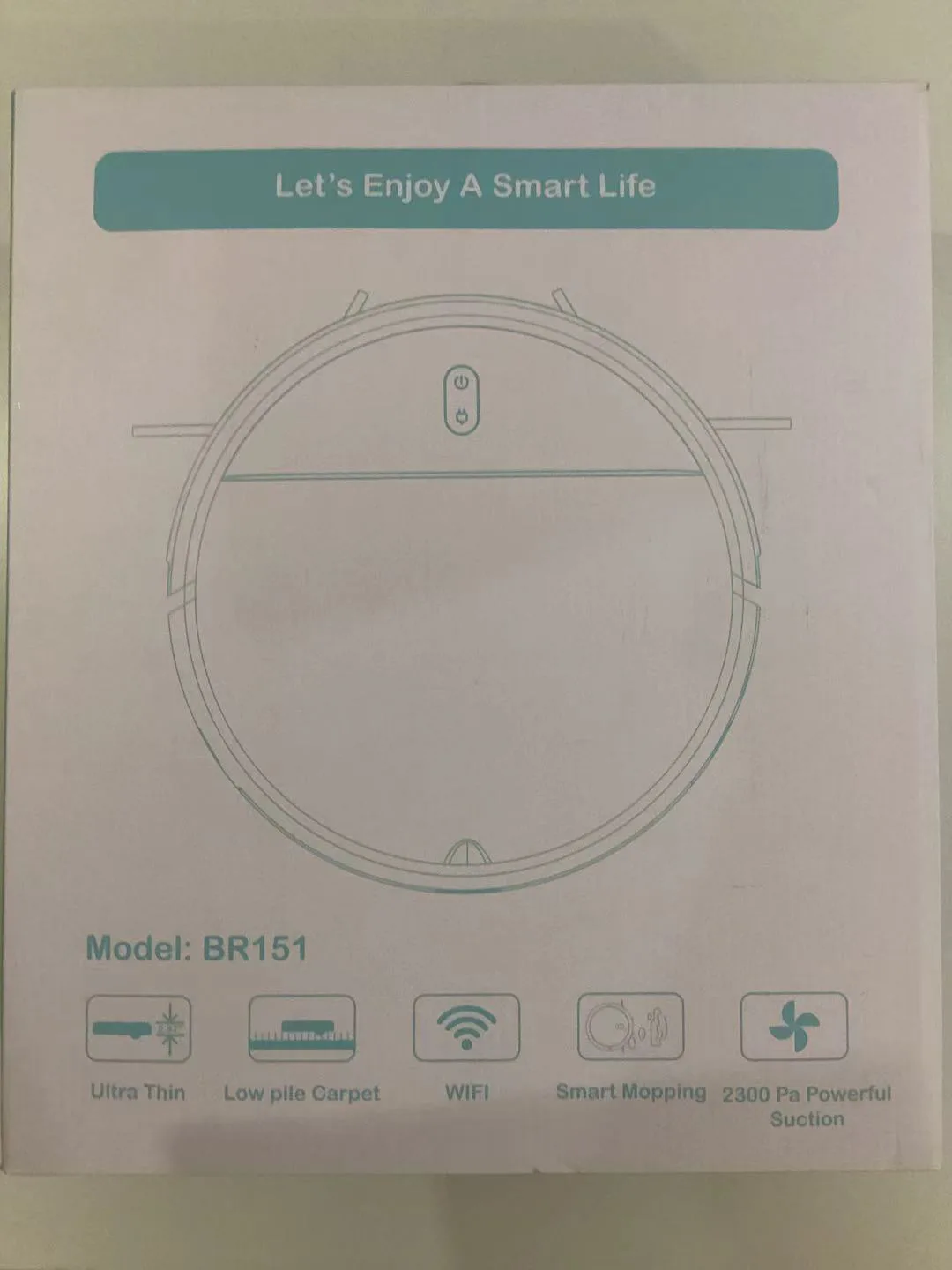 BR151 Robot Vacuum - Smart Mopping, Powerful Suction thumbnail