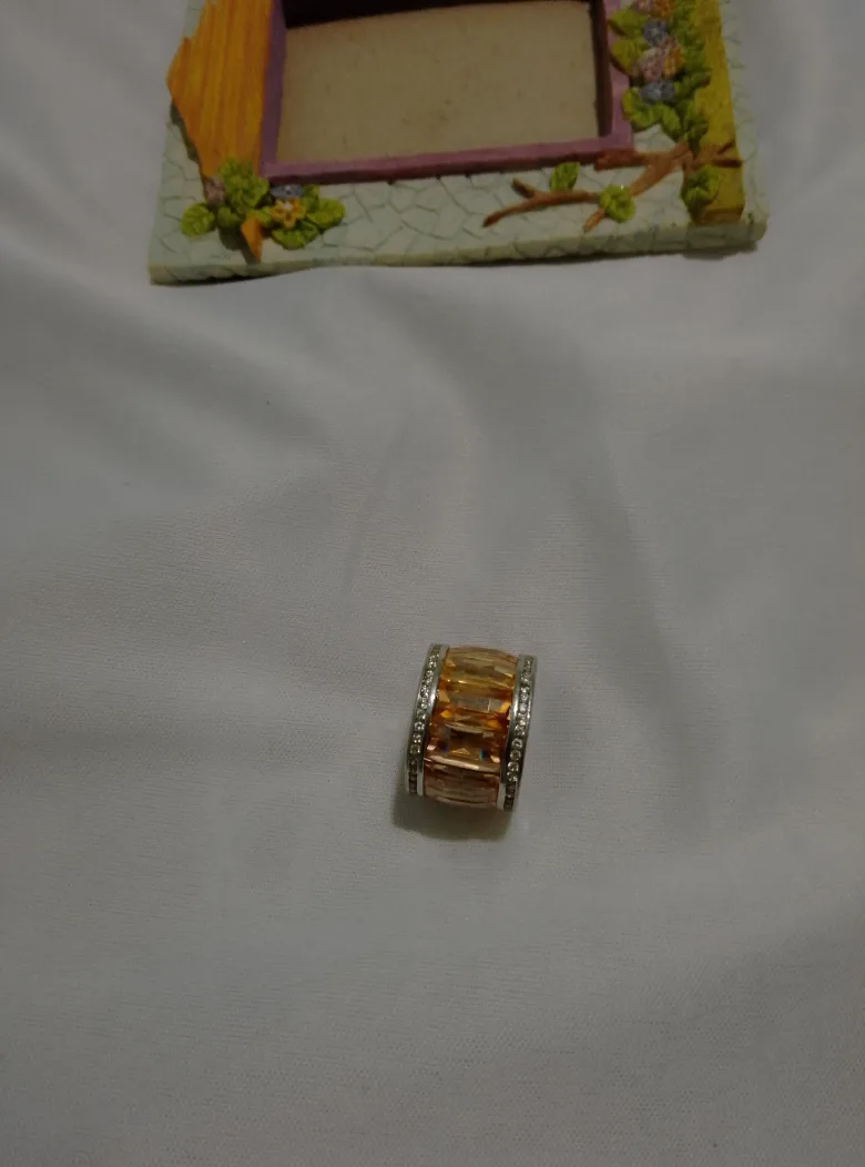 Silver Coated Ring (worn,still bold ) image indicator(4)