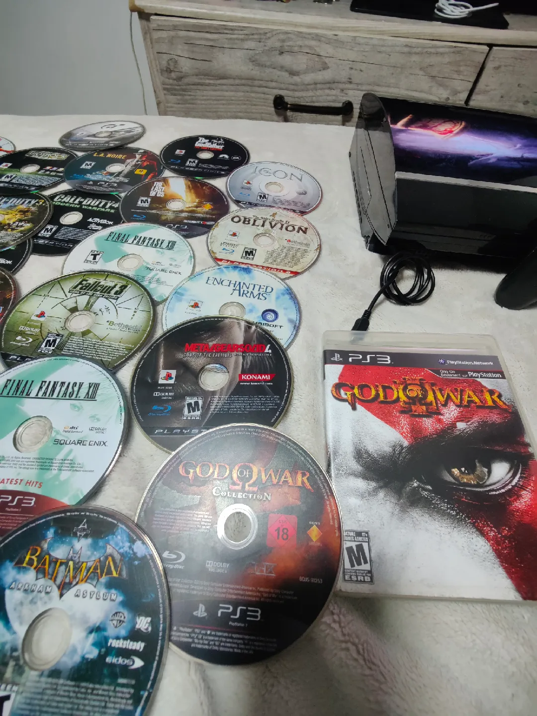 PlayStation 3 (PS3) Console with Games image indicator(9)