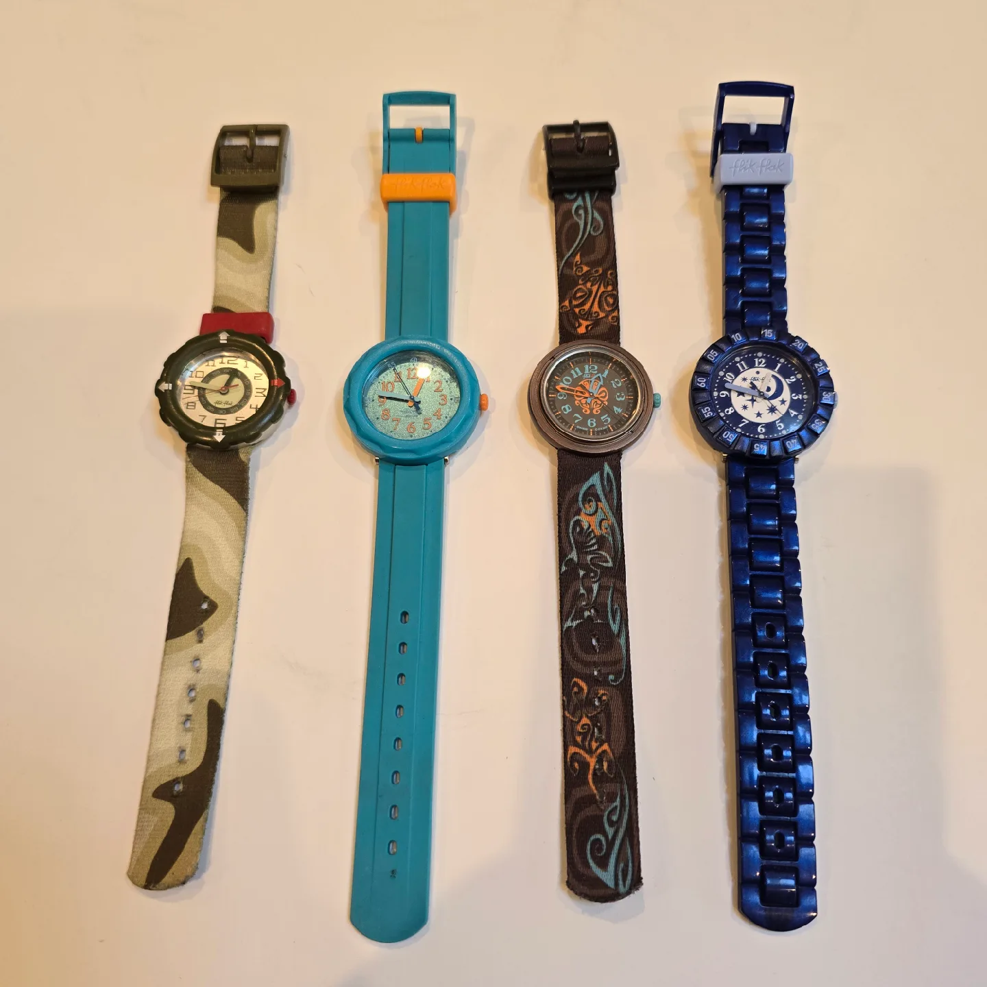 Swatch Flik Flak Watches. $15 each. New Battery thumbnail