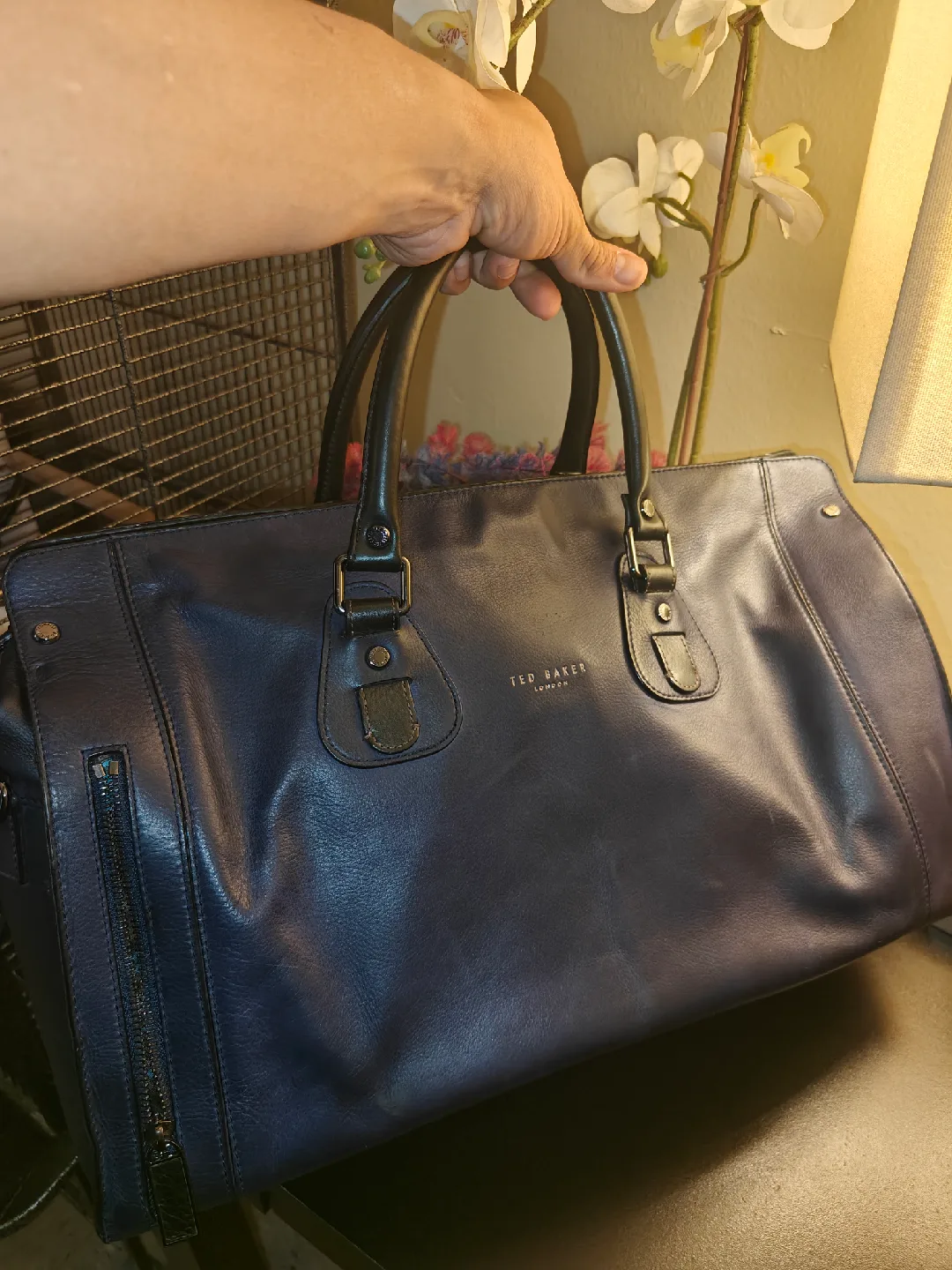 Ted Baker London Leather Duffle  luxury bag image indicator(2)