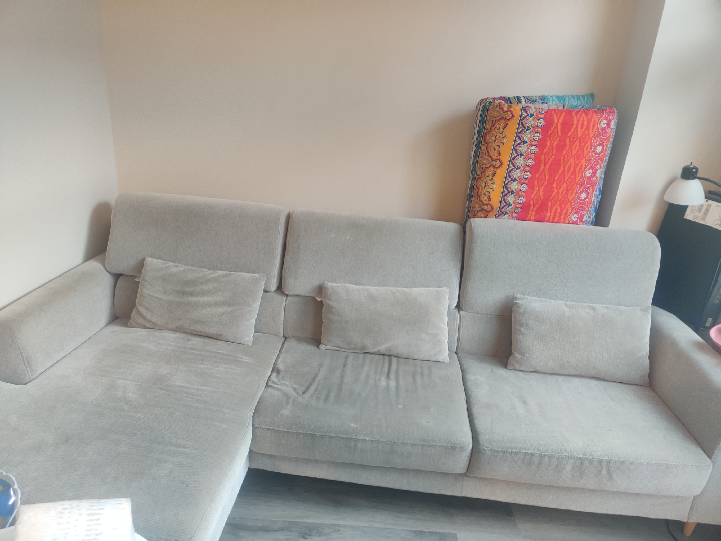 Sectional Sofa - Light Gray