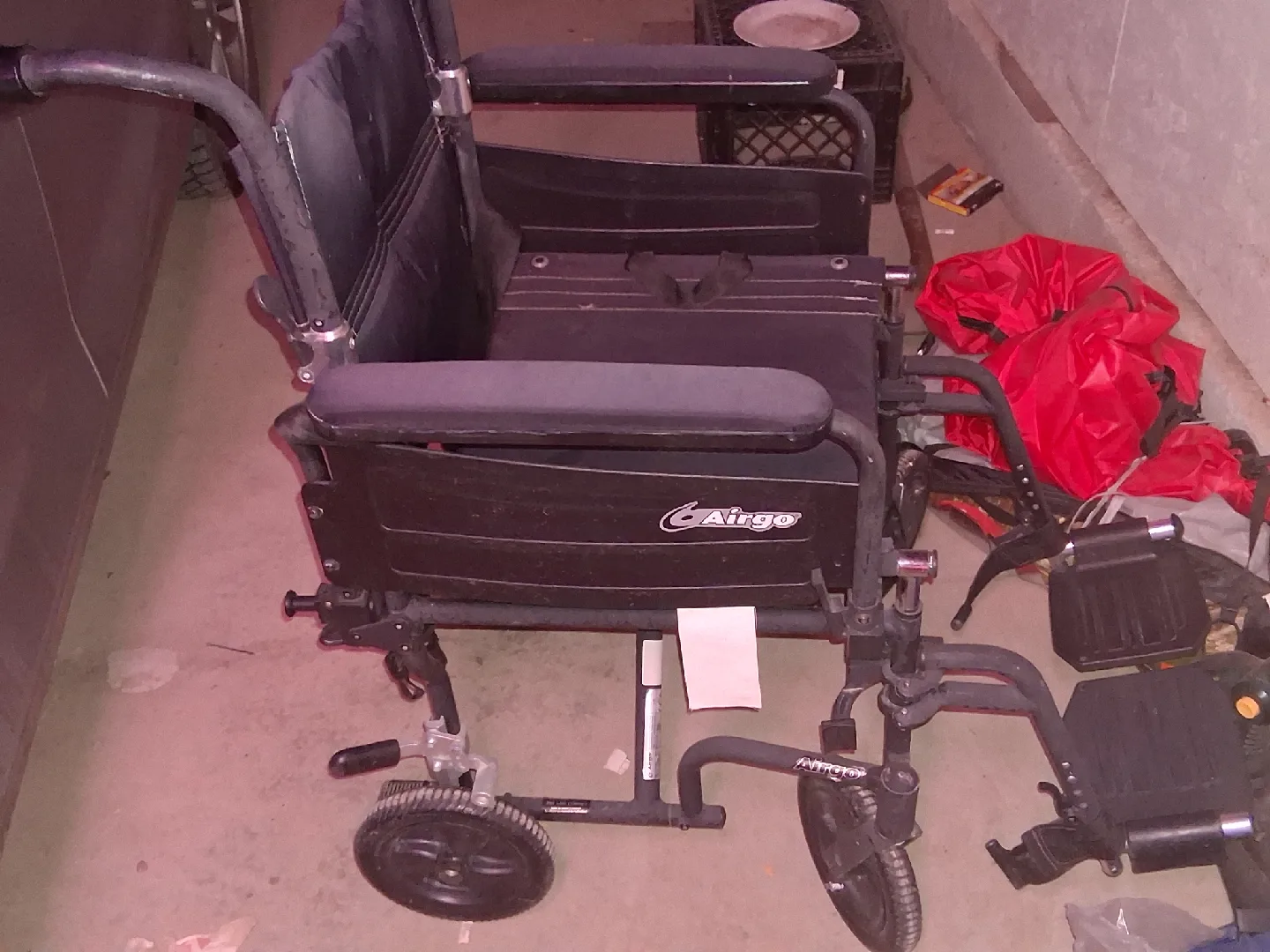 Airgo Comfort-Plus Transport Wheelchair image indicator(9)