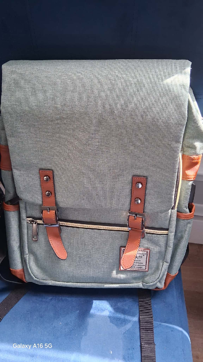 Vintage Style Canvas Backpack