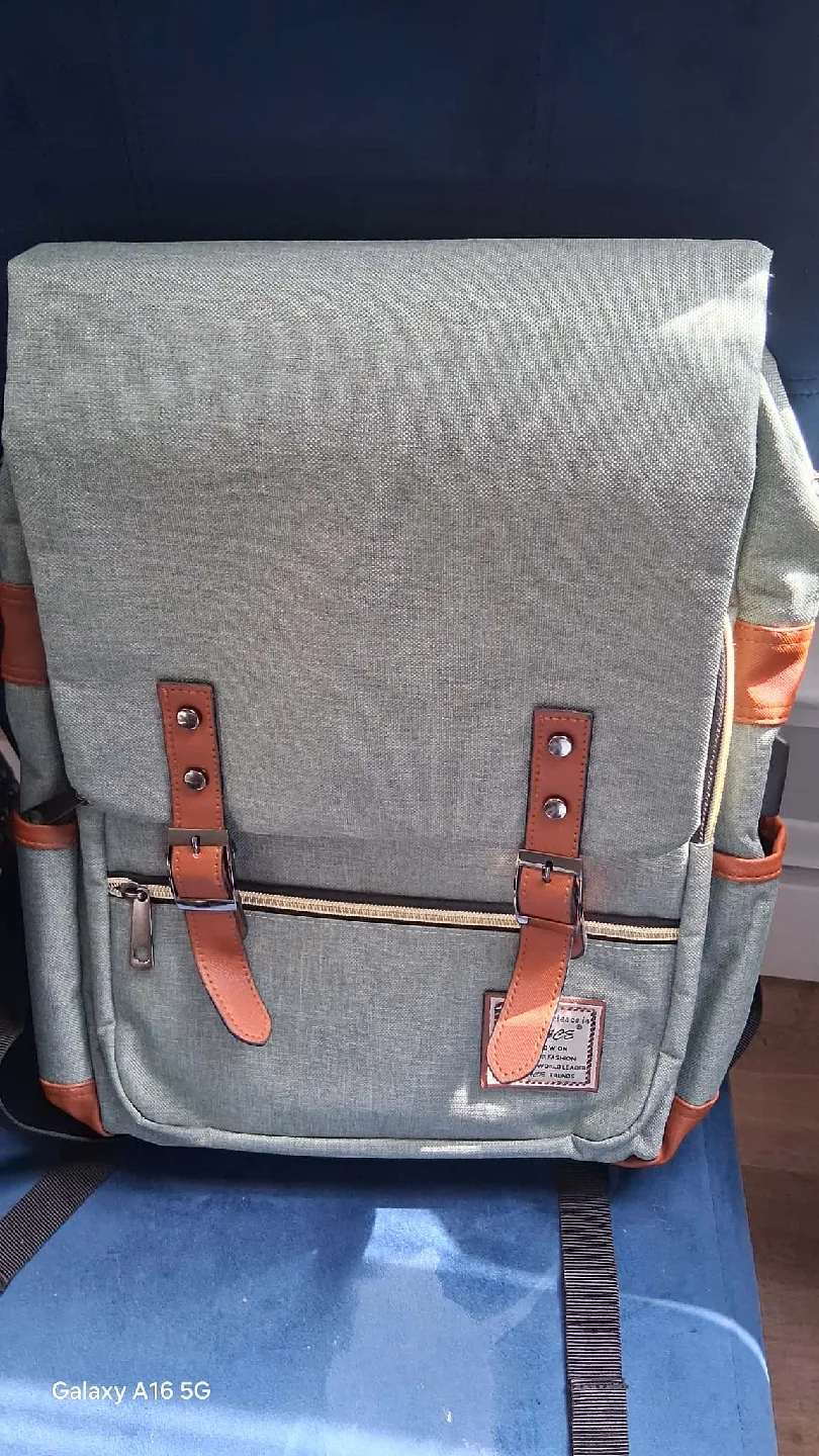 Vintage Style Canvas Backpack thumbnail
