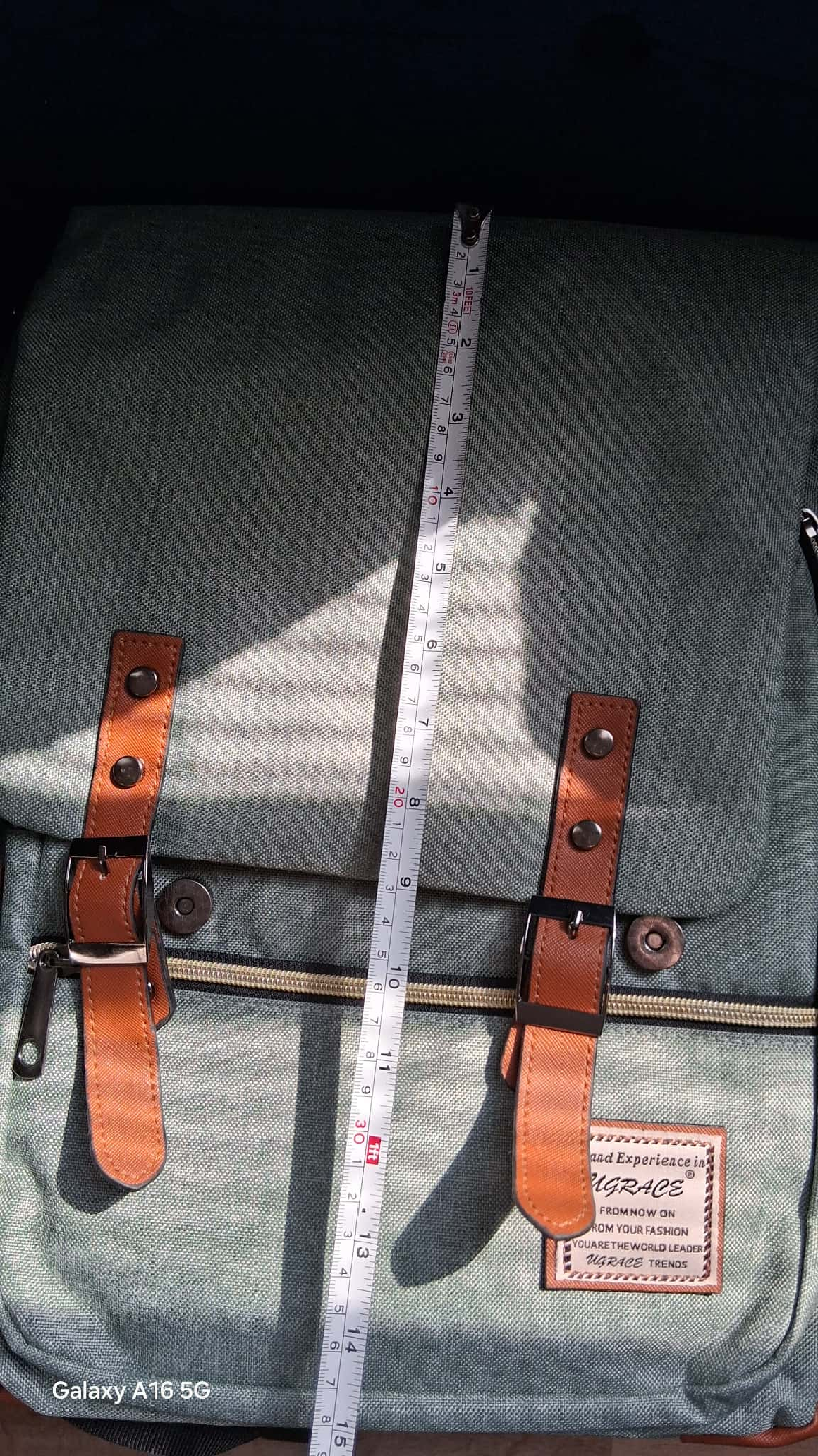 Vintage Style Canvas Backpack - photo 4
